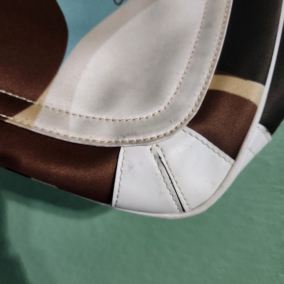 Coach Ergo Multi Color Signature Scarf Print Medium Hobo Shoulder Bag - Picture 4 of 12